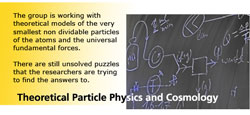 Theoretical Particle Physics and Cosmology